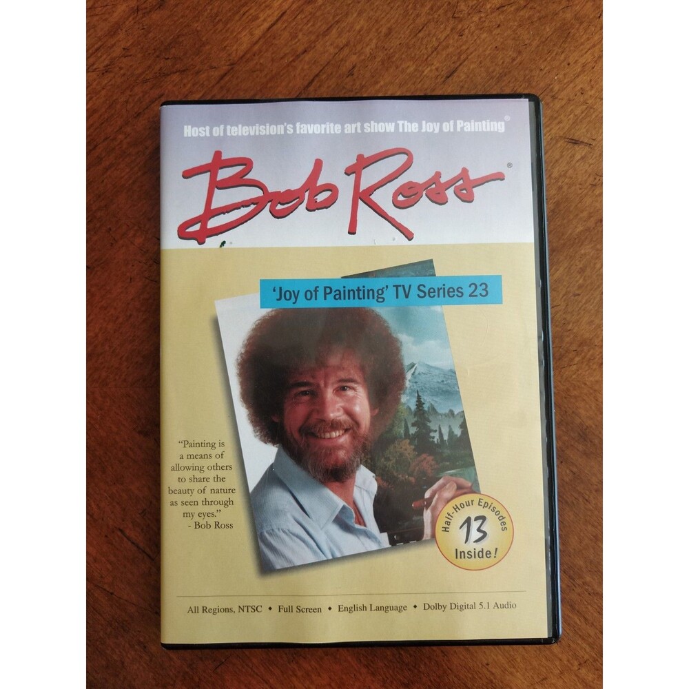 Bob Ross - Joy of Painting - TV Series - 23 DVD 3-Disc - 2007  13 Episodes